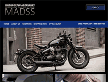 Tablet Screenshot of madss.com